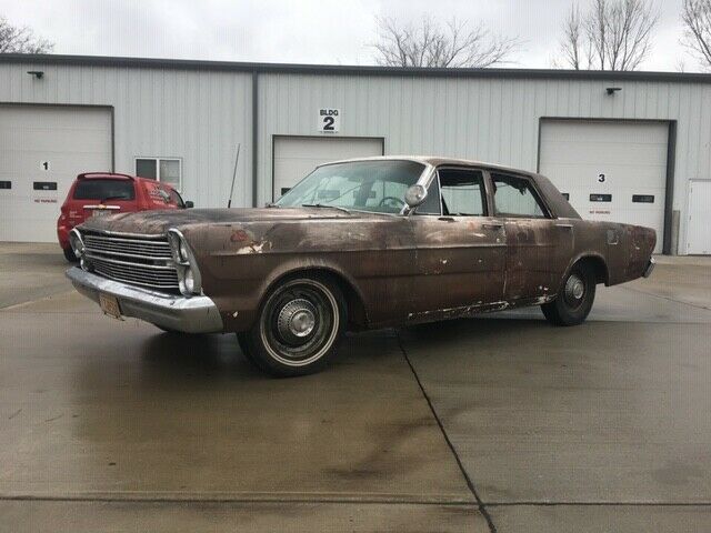 1966 FORD CUSTOM (GALAXIE) 428 4 SPEED 4 DOOR BUCKET SEAT COP CAR Q CODE POLICE 1966 Ford Galaxie Custom