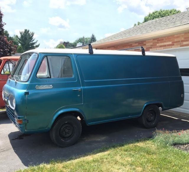 1966 Ford Econoline Super Van Falcon E100 66 Surf Hippie VW Vintage Bus 1966 Ford E-Series Van