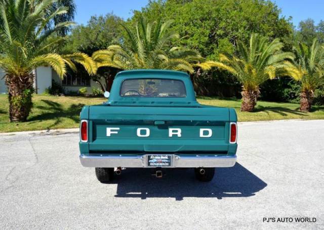 1966 Ford F-100 Custom Cab Short Bed 352 V8 code L Holly Green - photo 11