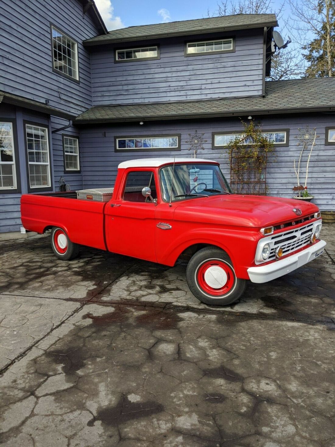 1966 Ford F-100 Longbed New engine, runs & drives great, sharp, daily driver! 1966 Ford F-100