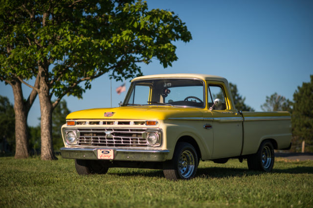 1966 FORD F-100 Pickup Custom Cab Short Bed Ranger 352ci V8 Automatic 1966 Ford F-100