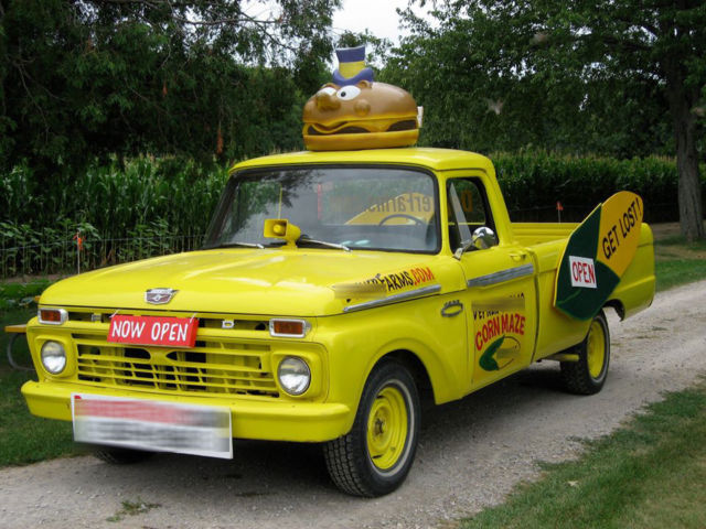 1966 Ford F-100 Pickup with Mayor McCheese 1966 Ford F-100