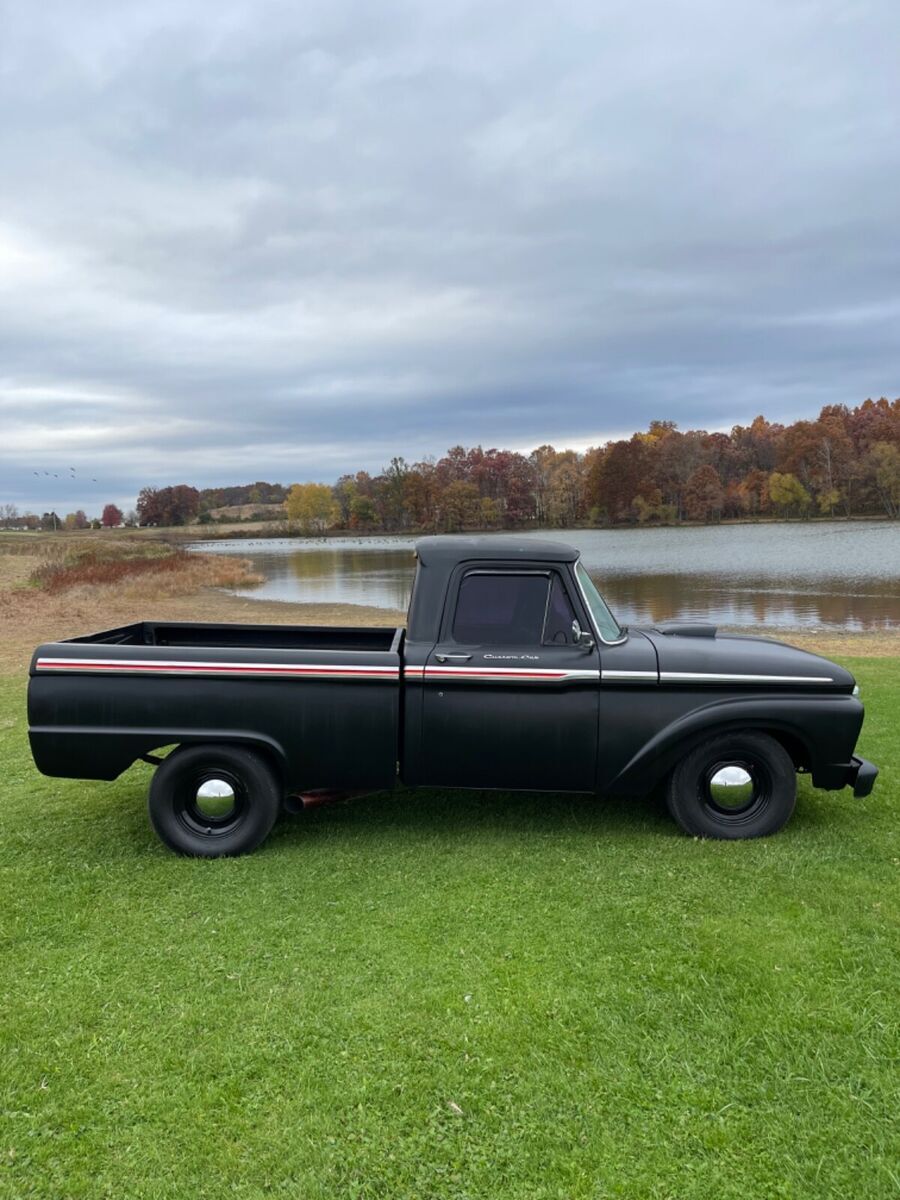 1966 Ford F-100 Rat Road Truck Short Bed 2WD 302 V8 Tremec 5 Speed Runs Great PA 1966 Ford F-100