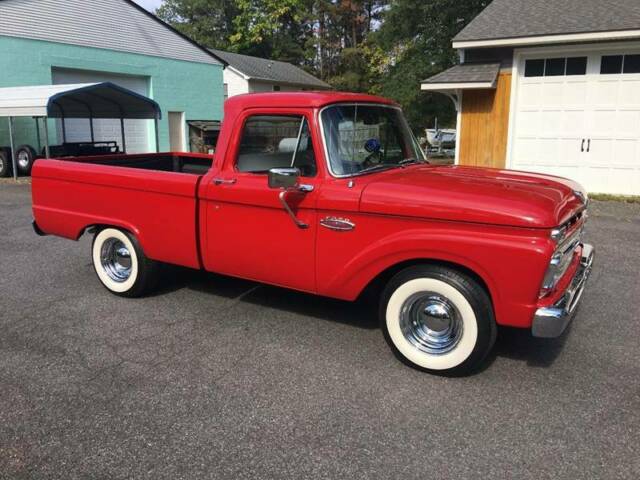 1966 Ford F-100 Restored F100 Short Bed 390 Big Block PS PB Red - photo 11