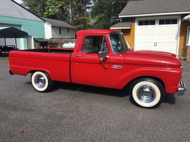 1966 Ford F-100 Restored F100 Short Bed 390 Big Block PS PB Red - photo 12