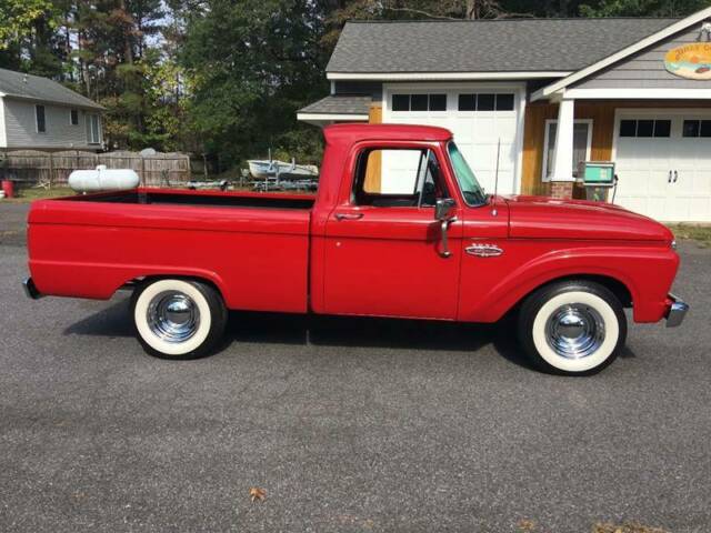 1966 Ford F-100 Restored F100 Short Bed 390 Big Block PS PB Red - photo 13
