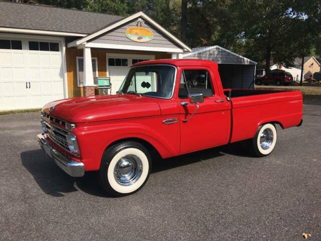 1966 Ford F-100 Restored F100 Short Bed 390 Big Block PS PB Red - photo 2