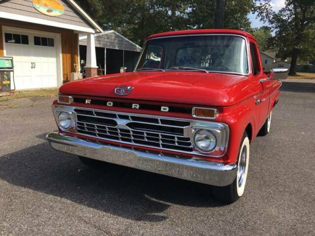 1966 Ford F-100 Restored F100 Short Bed 390 Big Block PS PB Red - photo 4