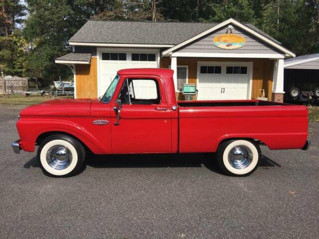 1966 Ford F-100 Restored F100 Short Bed 390 Big Block PS PB Red - photo 5