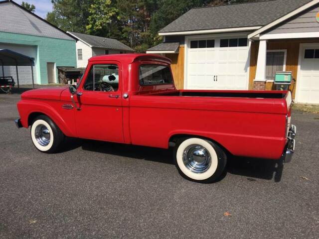 1966 Ford F-100 Restored F100 Short Bed 390 Big Block PS PB Red - photo 7
