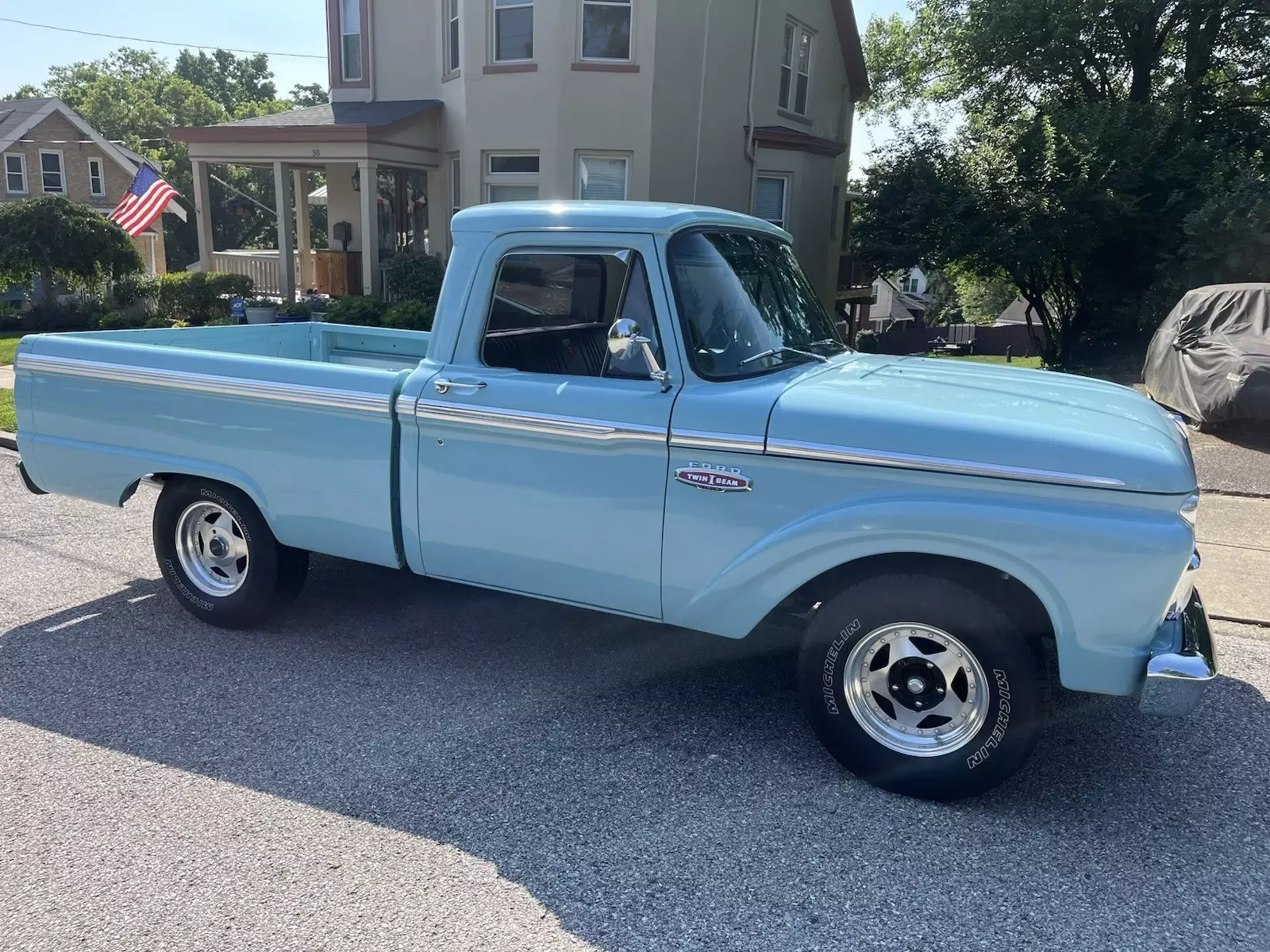 1966 Ford F-100 Shortbed Pickup Truck, 352, V-8, Trans 1966 Ford F-100