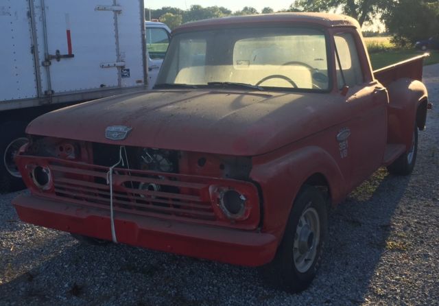 1966 Ford F-100 Step Side 351W C4 2WD 1966 Ford F-100