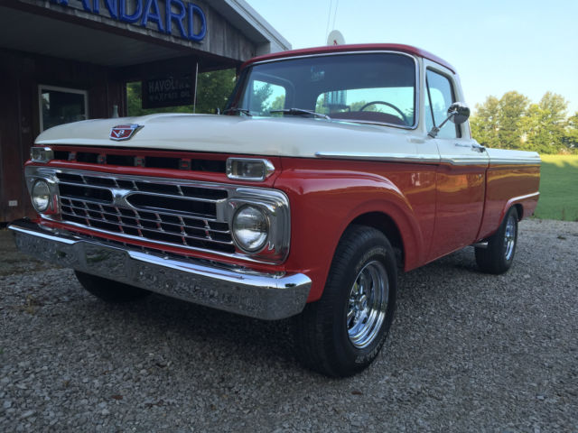 1966 FORD F-100 SWB PICK UP FRAME OFF RESTORED CUSTOM TOUCHES V8 AUTO 1966 Ford F-100