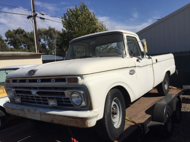1966 FORD F 250, 1 OWNER, LOW MILES, VERY ORIGINAL, 352 V8/4 SPEED RAT PATINA 1966 Ford F-250 Costom Cab