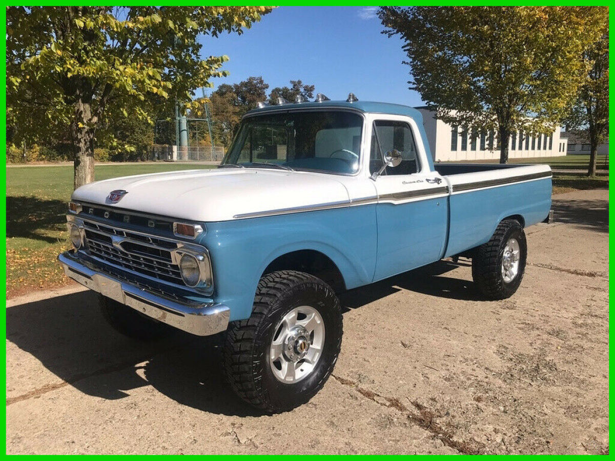 1966 Ford F 250 Camper Special Four Wheel Drive SHOW Truck Over 75k Invested 1966 Ford F-250 F 250