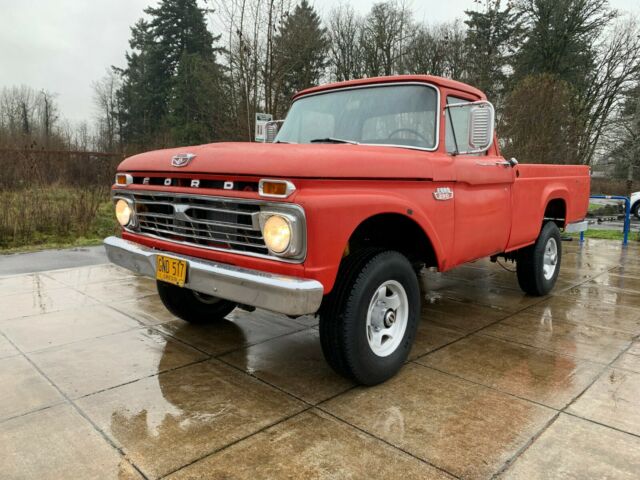 1966 Ford F-250 Custom Cab 4x4 1966 Ford F-250 Custom Cab
