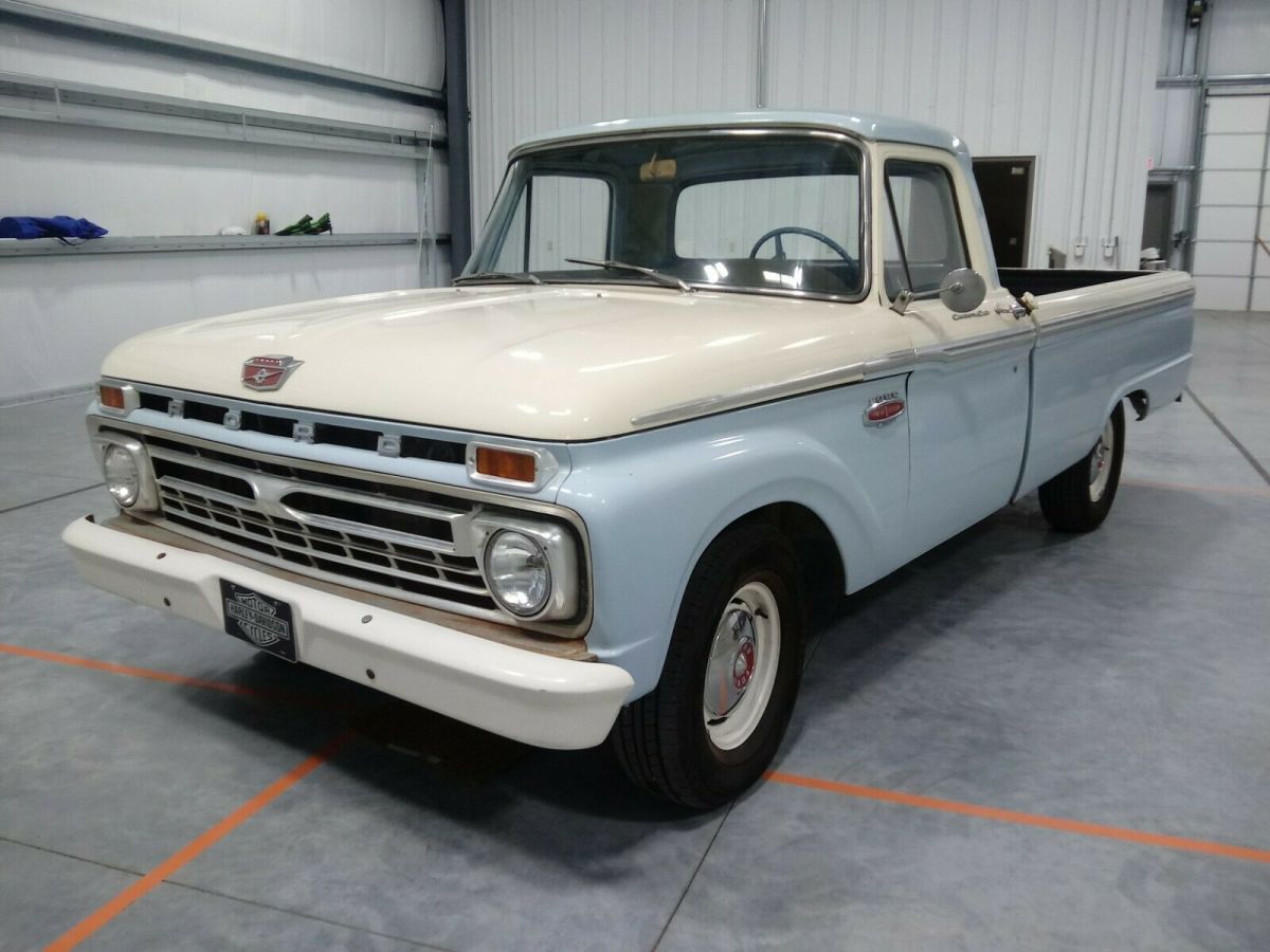 1966 FORD F100 2WD 6 CYLINDER MANUAL TRANSMISSION PICKUP TRUCK-NICE DAILY DRIVER 1966 Ford F-100