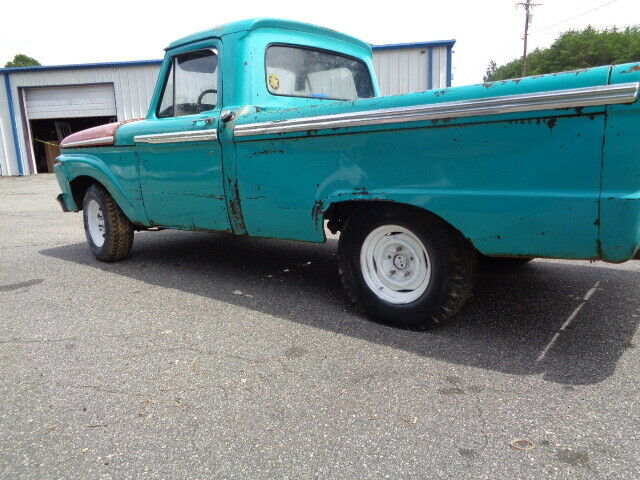 1966 Ford F-100 CUSTOM SHORT BED RUNS GOOD 351 - photo 6