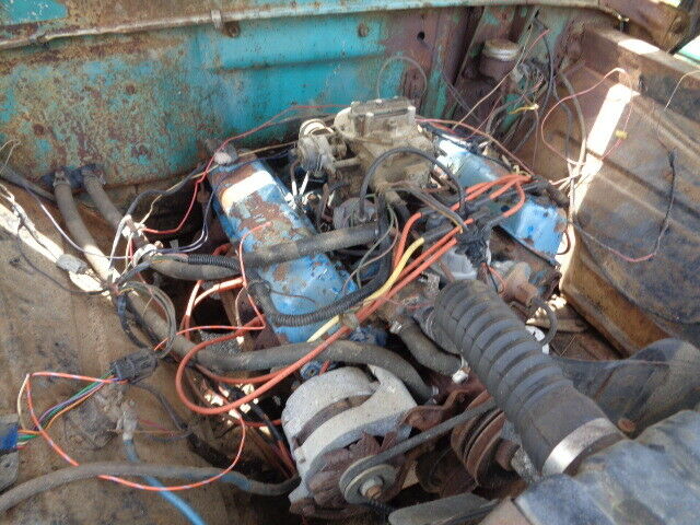 1966 Ford F-100 CUSTOM SHORT BED RUNS GOOD 351 - photo 7