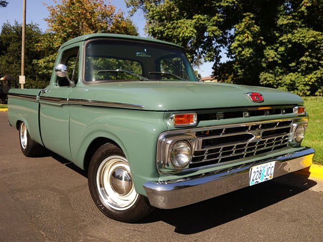1966 Ford F100 390 V8 C6 Dana 60 w/ Power Steering & Power Disc Brakes 1966 Ford F-100