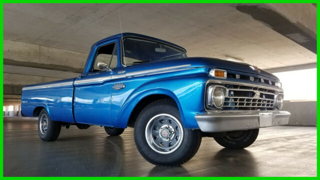 1966 Ford F100 Custom Cab super nice driver 352 V8 4-Speed 1966 Ford F-100