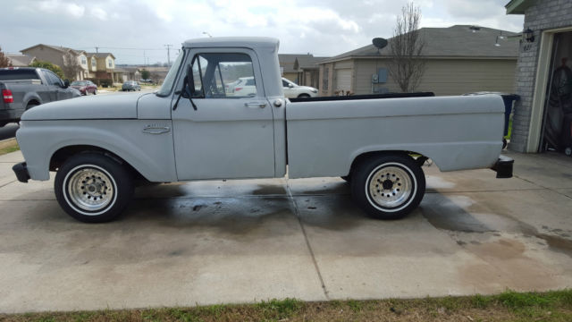 1966 Ford F100 Daily Driver Clear Title Manual Shift Straight 6 Cylinder 1966 Ford F-100 2 Door Short Bed