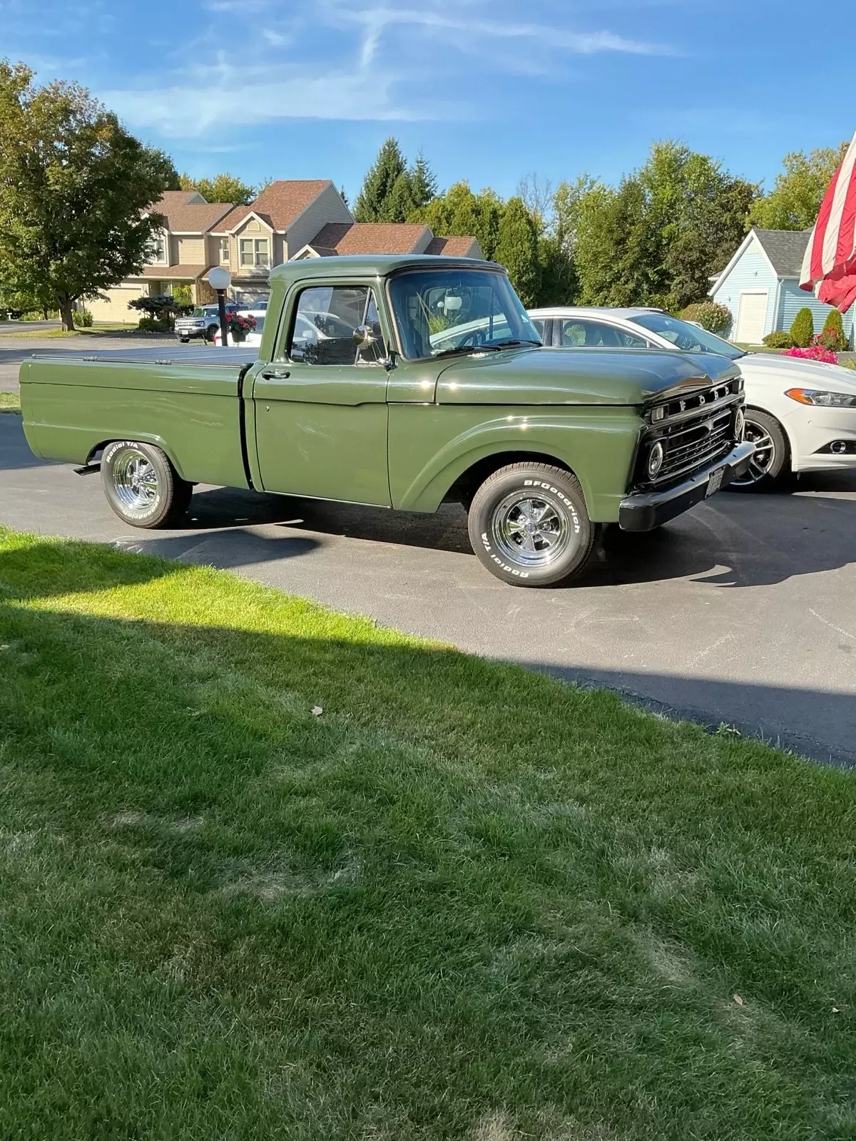 1966 Ford F100 Green 1966 Ford F100