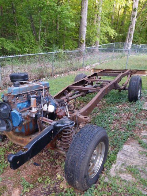 1966 Ford F100 Longbed Chassis 1966 Ford F-100