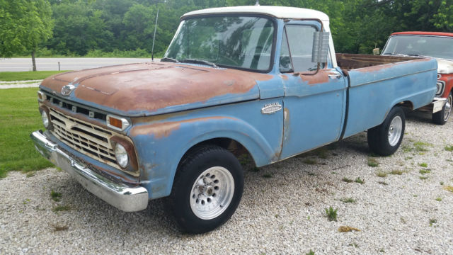 1966 Ford F100. Nice dry Western truck. Good mechanical condition. 352 with 4 sp 1966 Ford F-100