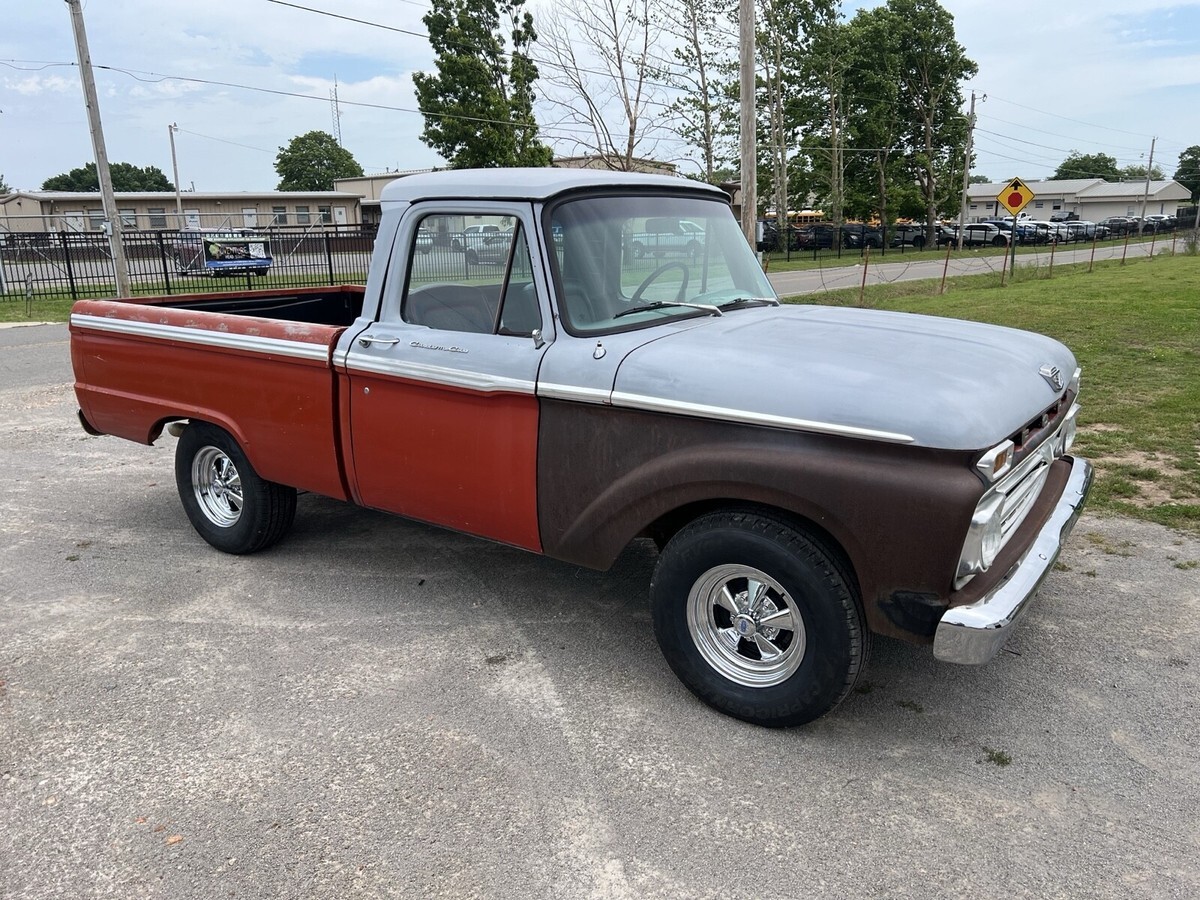 1966 Ford F100 custom cab - photo 2