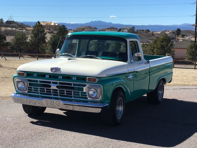 1966 Ford F100, restored, Many upgrades! Short box! 1966 Ford F-100 Custom