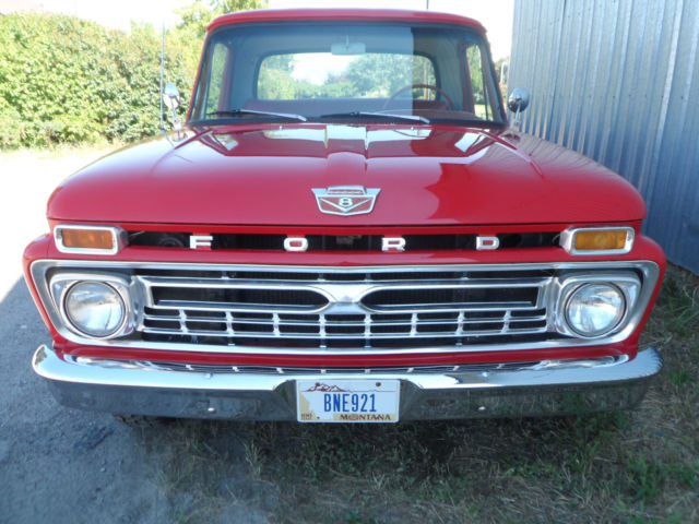 1966 Ford F100 Restored, Rust Free, One Family Montana Owned 1966 Ford F-100