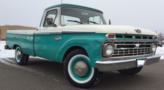 1966 Ford F250 Survivor Barn Find 1966 Ford F-250 Custom Cab