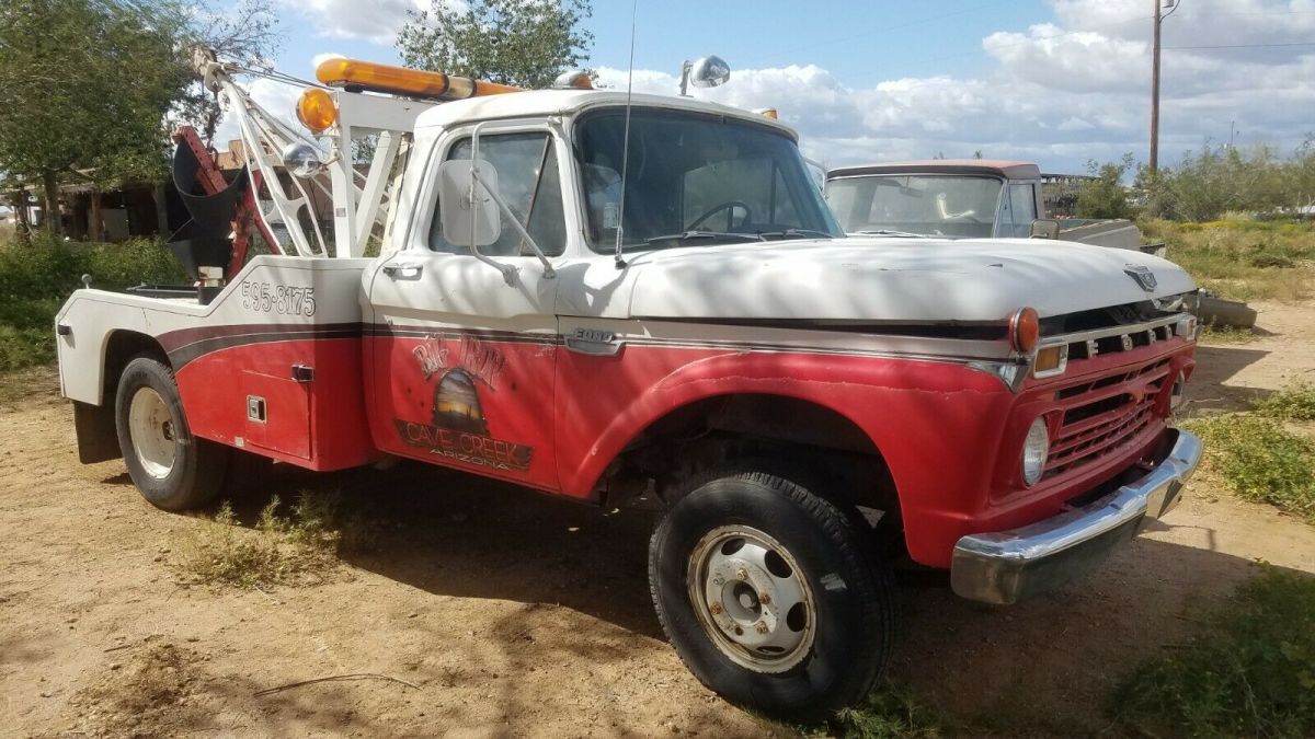 1966 Ford F350 Holmes wrecker tow truck 93K orig mi, rust-free Arizona 390 V8 AC 1966 Ford F-350 Custom