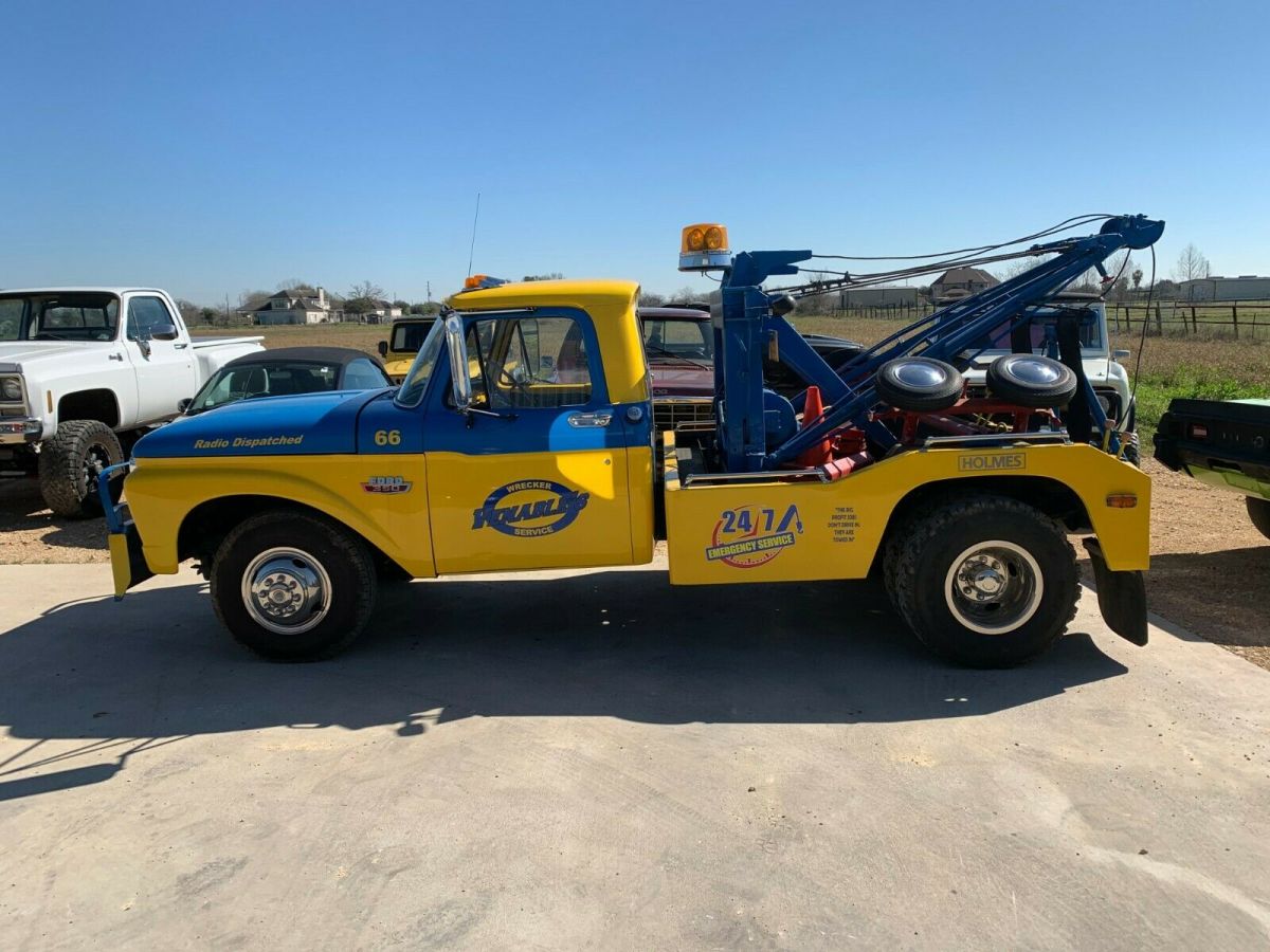1966 Ford F350 Wrecker Custom - Restored - Holmes 480, etc 1966 Ford F-350