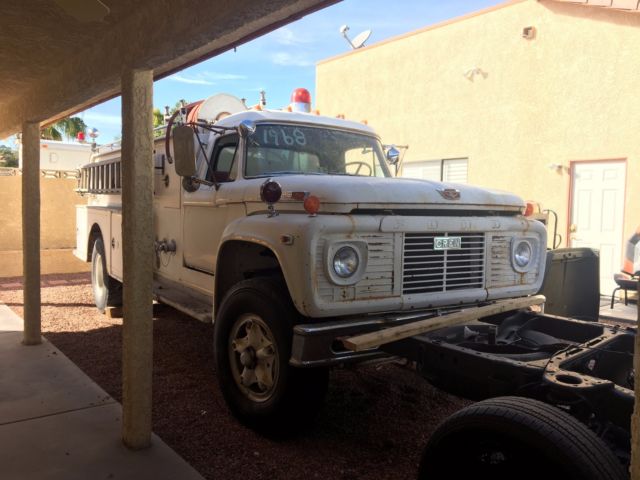 1966 Ford F800 Custom Cab Firetruck NO RESERVE 1966 Ford Other Pickups