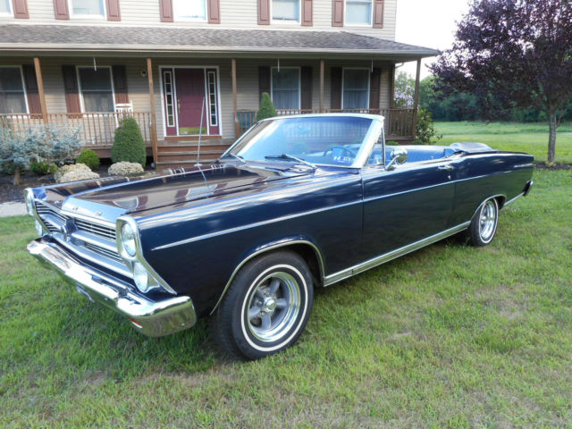 1966 Ford Fairlane Convertible 43,000 orig miles southern car solid car 1966 Ford Fairlane