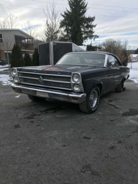 1966 Ford Fairlane GT S Code 390 GT 4 Speed 9" Rear Complete Car Great Project 1966 Ford Fairlane