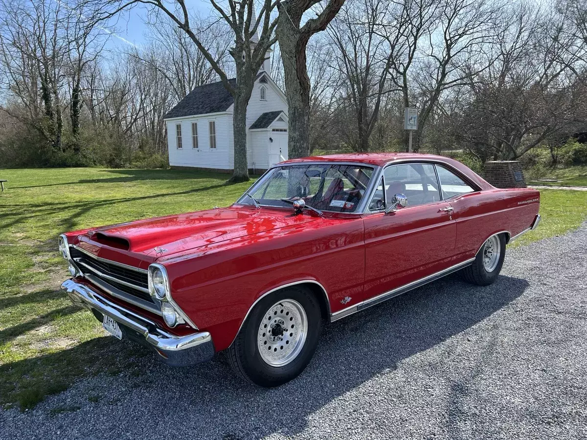 1966 Ford Fairlane Red 427FE 1966 Ford Fairlane 427FE