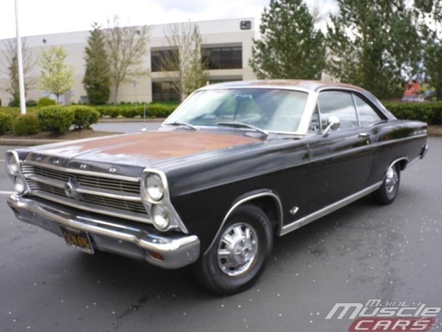 1966 Ford Fairlane Beautiful Sun Baked Patina V8 Buckets Console Car! - photo 3