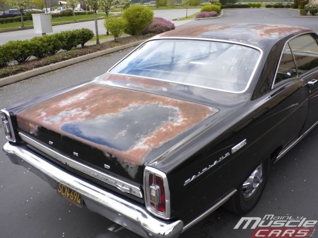 1966 Ford Fairlane Beautiful Sun Baked Patina V8 Buckets Console Car! - photo 4
