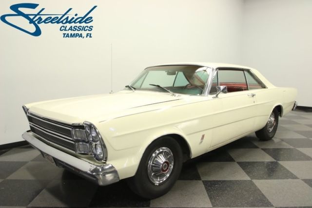 1966 Ford Galaxie 500 30531 Miles White Coupe 428 V8 3 Speed Automatic 1966 Ford Galaxie 500