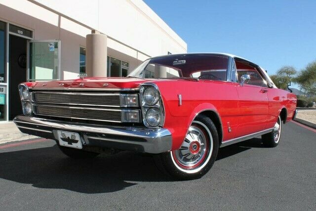 1966 Ford Galaxie 500 390 cu in 64578 Miles Signal Flare Red 390 cu in (6.4 L) 1966 Ford Galaxie 390 cu in