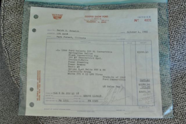 1966 Ford Galaxie 500XL Convertible 390 V8 PS PB Wow! Pristine! - photo 10