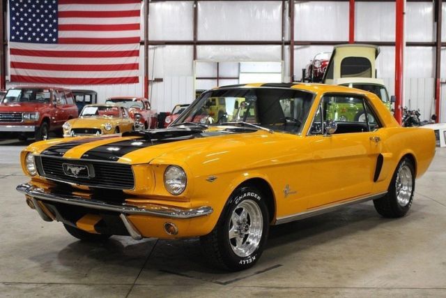 1966 Ford Mustang 21407 Miles Valencia Orange Coupe 302cid V8 3 Speed Automatic 1966 Ford Mustang --