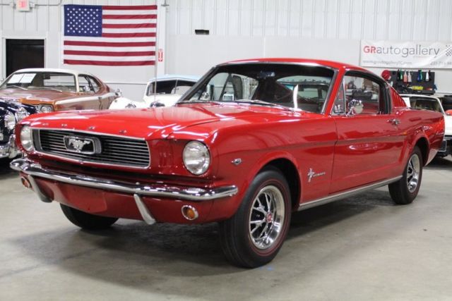 1966 Ford Mustang 25198 Miles Red Coupe 289 V8 C-Code Automatic 1966 Ford Mustang --