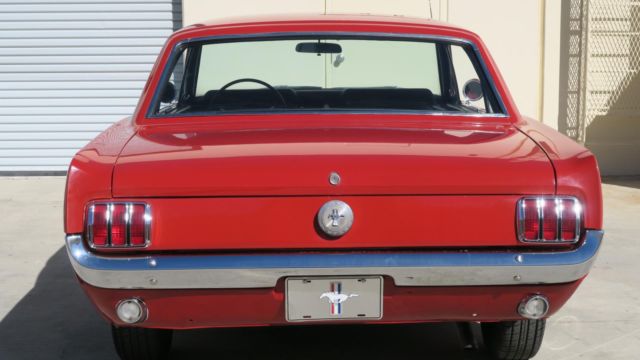 1966 Ford Mustang 289 C CODE! P/S! CANDYAPPLE RED! CLEAN! NEW PAINT! - photo 7