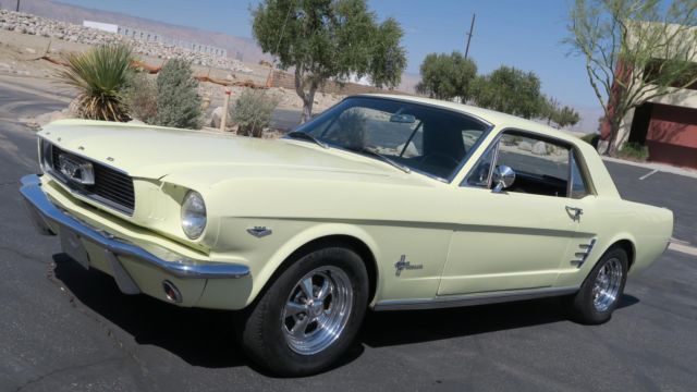 1966 Ford Mustang 289 C CODE! P/S! SPRINGTIME YELLOW! CLEAN CAR! - photo 2