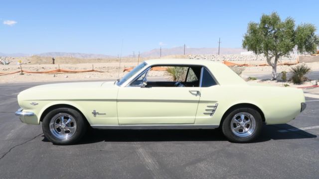 1966 Ford Mustang 289 C CODE! P/S! SPRINGTIME YELLOW! CLEAN CAR! - photo 5