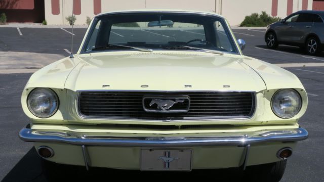 1966 Ford Mustang 289 C CODE! P/S! SPRINGTIME YELLOW! CLEAN CAR! - photo 6